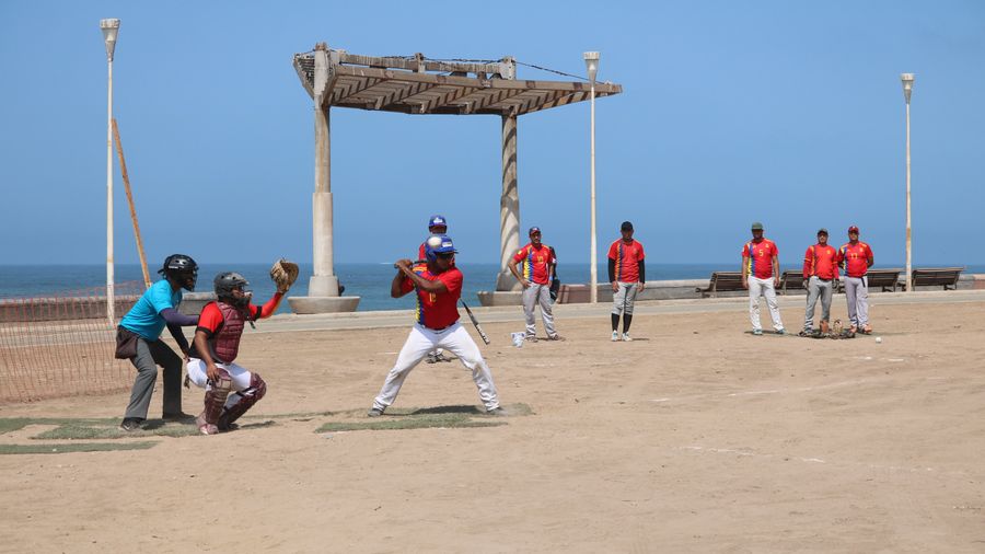 When Your Country Is On Fire, There's Always Softball
