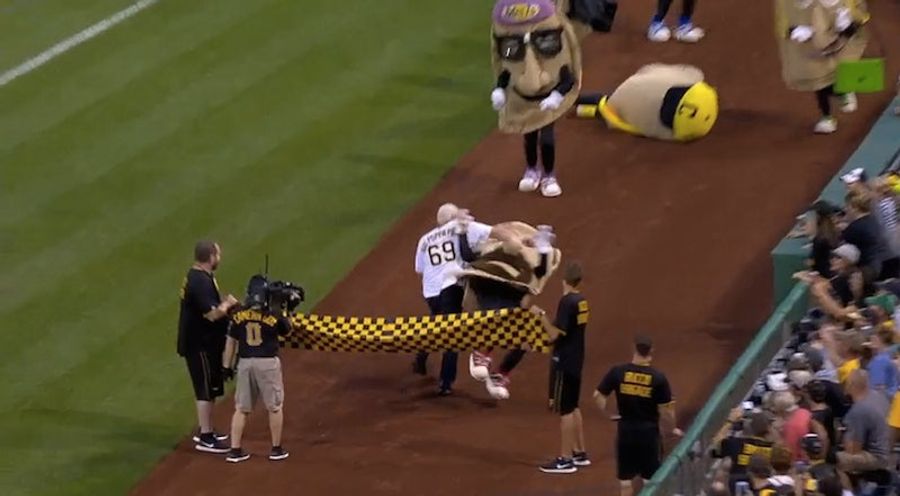 Pierogi Race Ends With Scott Steiner Slamming Contestant