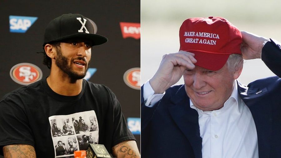 Donald Trump On Colin Kaepernick: "Maybe He Should Find A Country That Works Better For Him"<em></em>