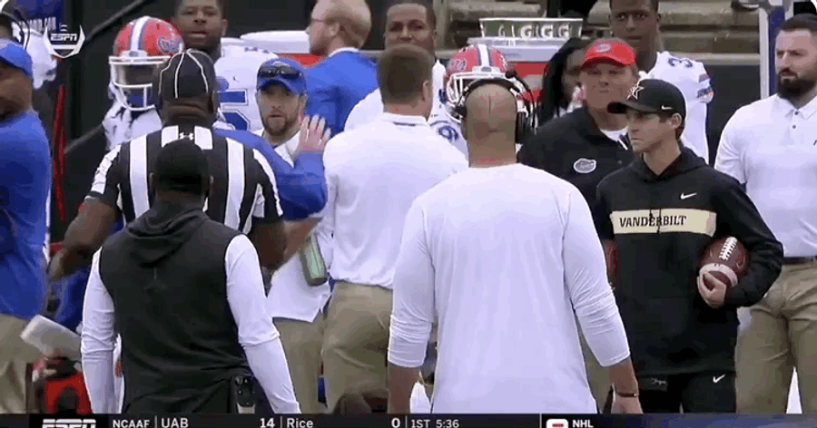 Benches Clear As Florida And Vanderbilt Coaches Get Into Shouting Match