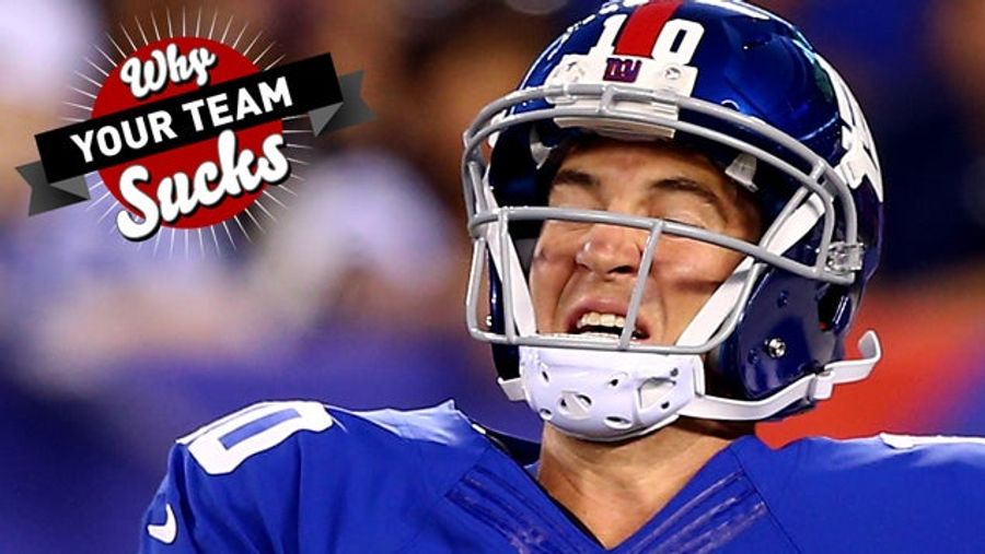 Why Your Team Sucks 2014: New York Giants