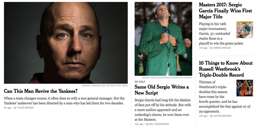<i>New York Times </i>Public Editor: What&#39;s With All These Interesting Stories Where The Box Scores Should Be?