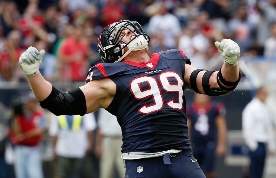 J.J. Watt Blew Out The Titans, All On His Own