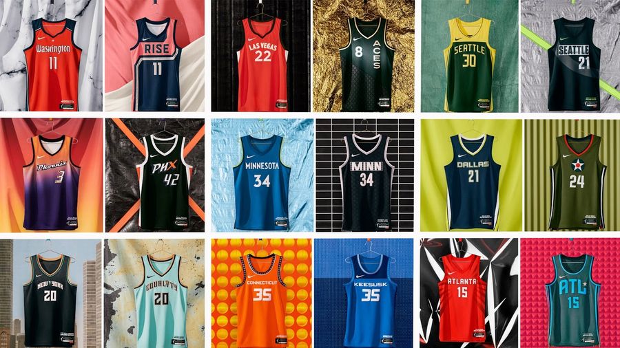 Ranking the WNBA’s latest round of refreshingly cool jerseys