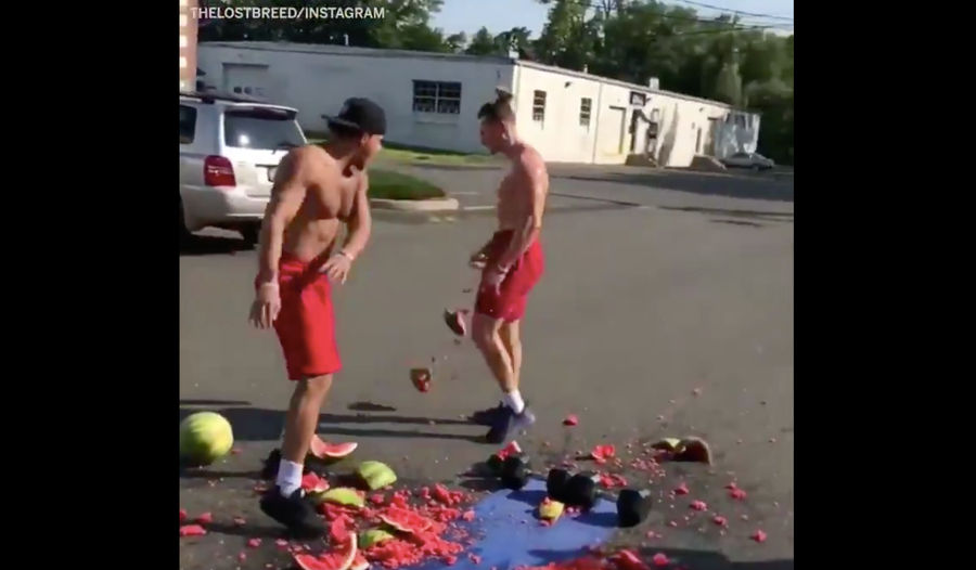 Melons Are Not Meant To Be Bashed On Your Bro's Abs