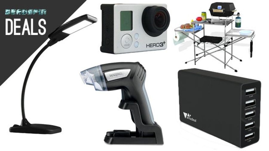 Criterion Films On Sale, Great GoPro Deal, Foldable Grilling Table