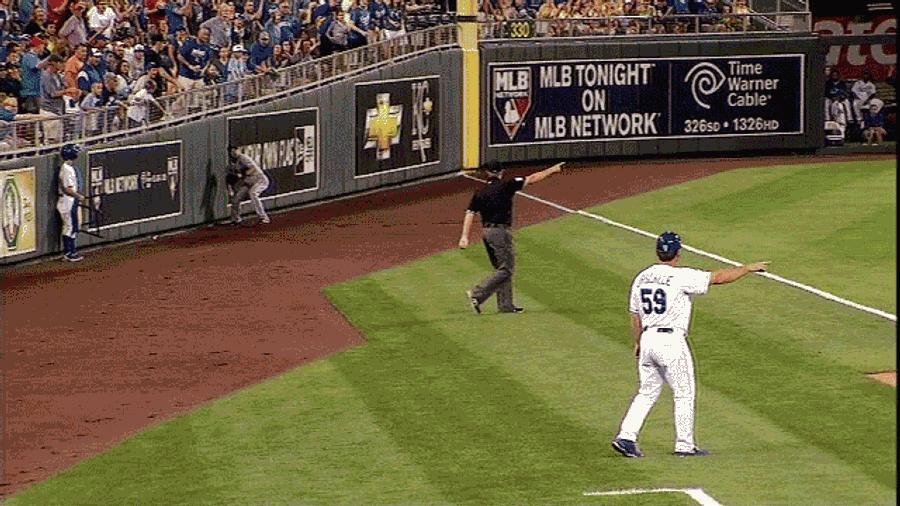 Ryan Raburn Defensive Meltdown Leads To Easiest Inside-The-Parker Ever