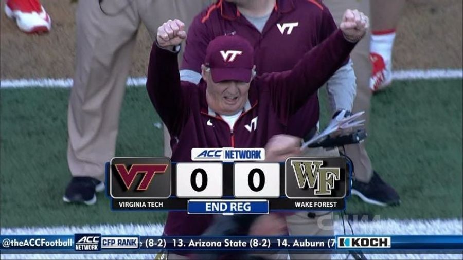 Virginia Tech AD Says Hokies Received Wake Forest Game Plan Before Football Game