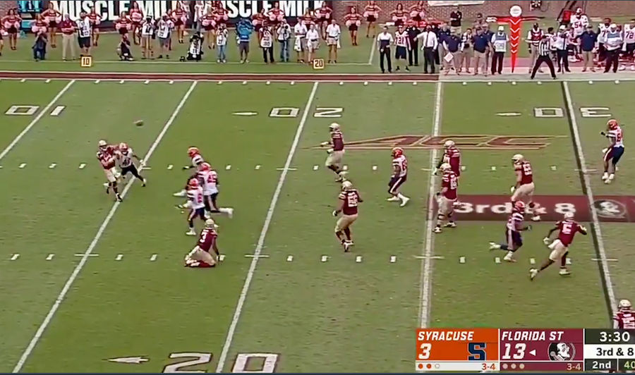 Florida State Deploys Some Form Of Witchcraft To Save Broken Trick Play