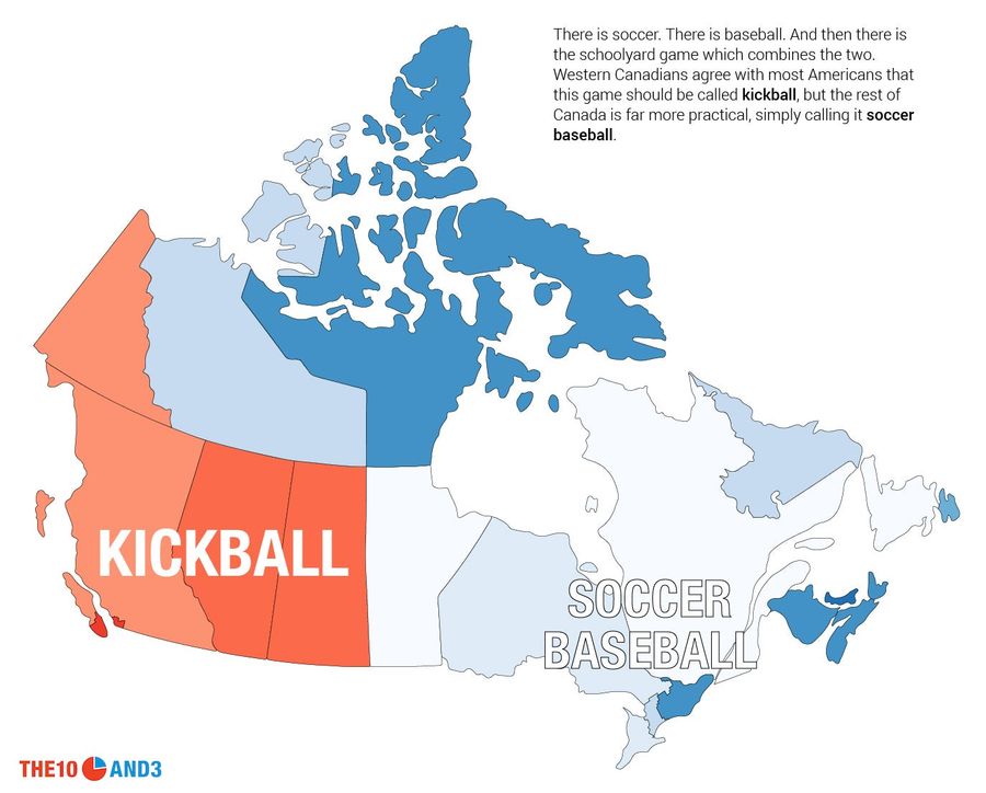 Attention: Half Of Canada Calls Kickball &quot;Soccer Baseball&quot;