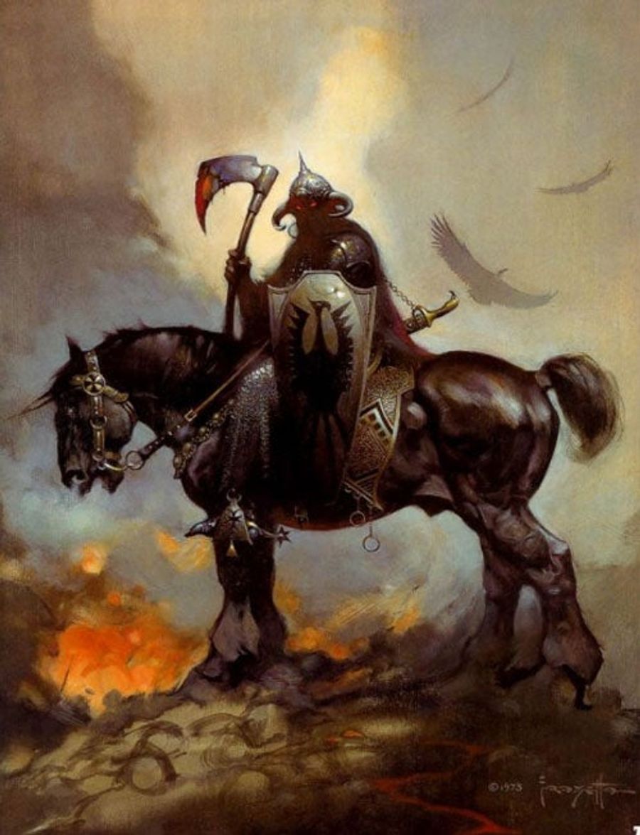 The Incredible Paintings of Frank Frazetta