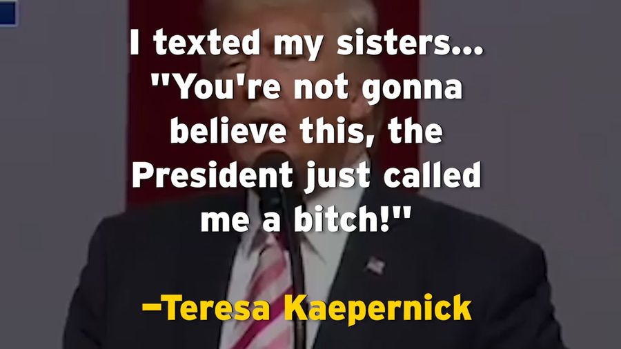 Teresa Kaepernick On Trump Calling Injustice Protesters Sons Of Bitches: “It’s What Most Of Us Have Come To Expect From Him”<em></em><em></em>