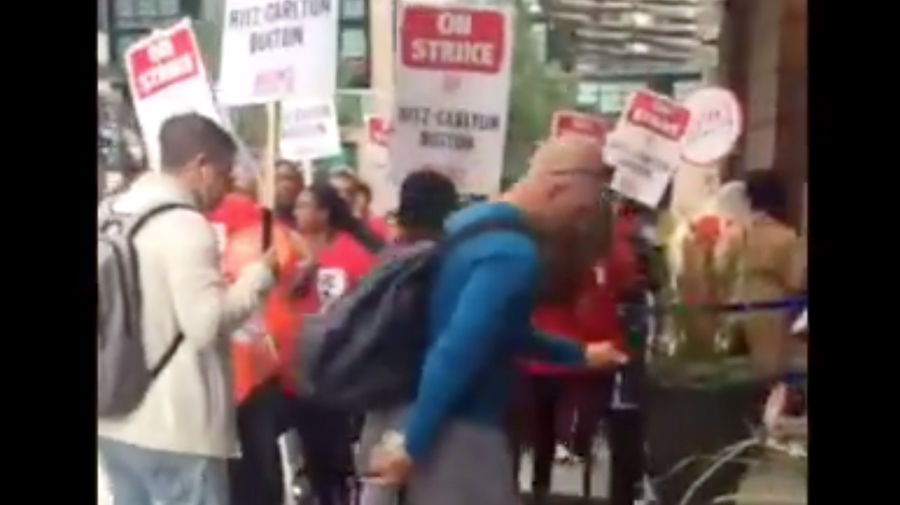 Yankees Further Endear Themselves To Boston By Crossing Hotel Workers' Picket Line