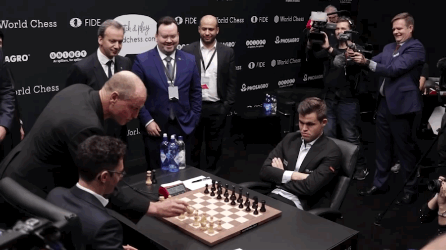 Woody Harrelson Attends World Chess Championship Ceremony, Screws Everything Up