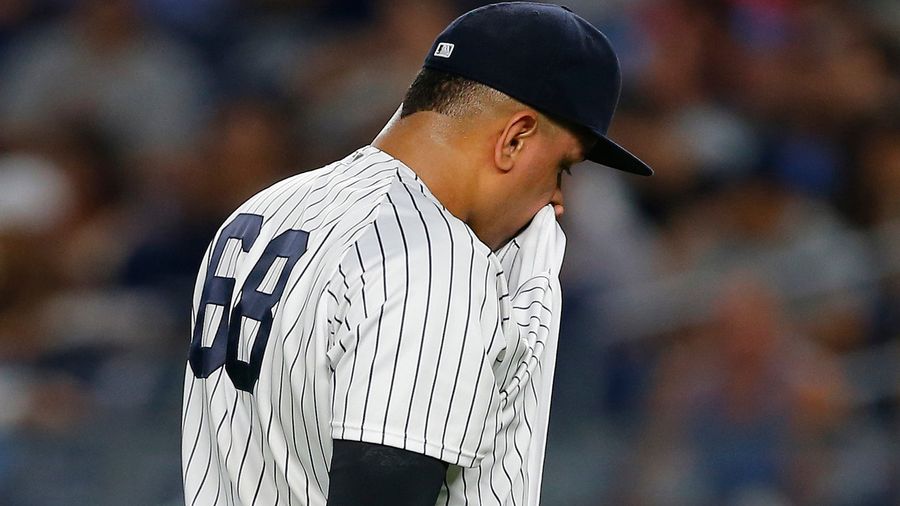 Dellin Betances Just Can&#39;t Stop Walking Guys