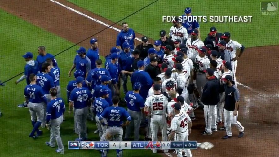 The Blue Jays And Braves Cooked Up Some Beef