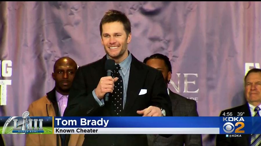 Humorless Pittsburgh News Station Fires Employee For Graphic Calling Tom Brady A "Known Cheater"