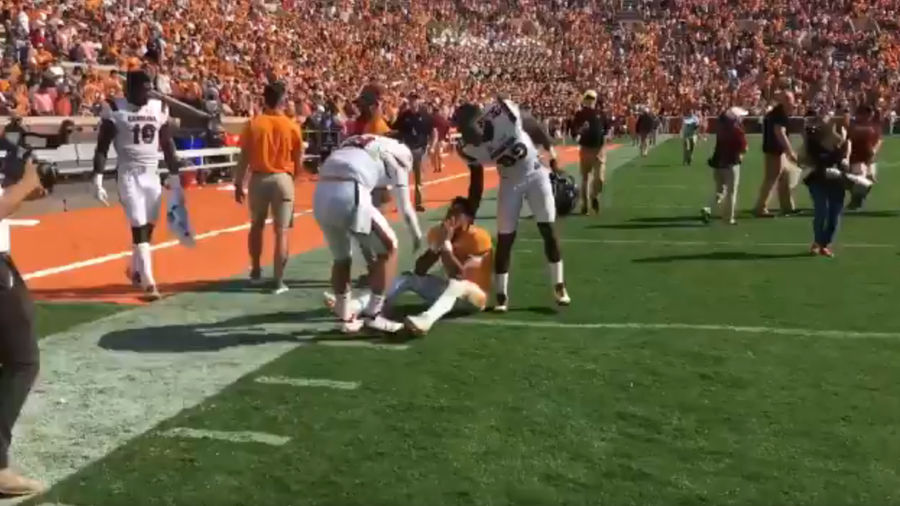 Lovely Act Of Kindness And Sportsmanship Marred By Bullcrap Football Game