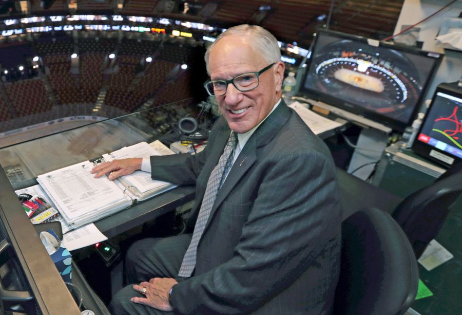 Doc Emrick, champion of vocabulary with an infectious passion for hockey, retires