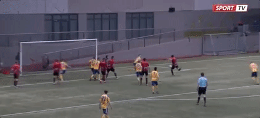 Ball Ricochets Off Icelandic Player's Face For Humiliating Own Goal