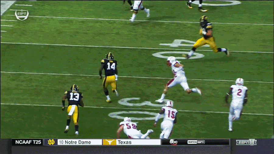 Iowa Player Ejected After Nearly Decapitating Opponent