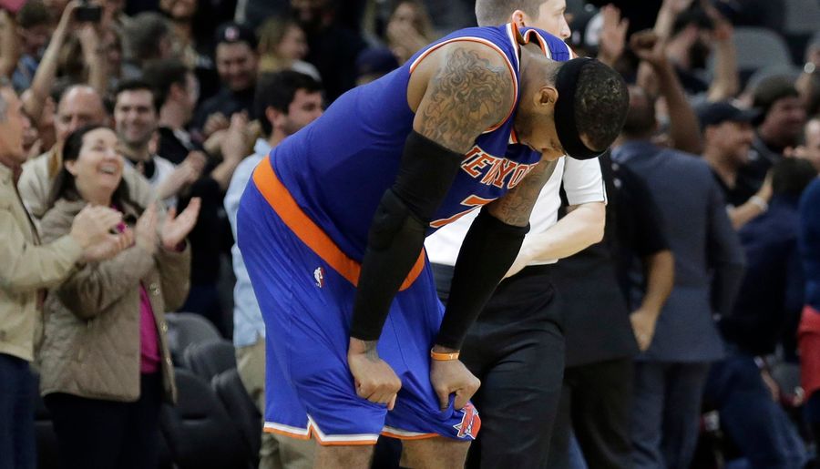 Carmelo Anthony Sounds So Sad After The Knicks&#39; Latest Collapse