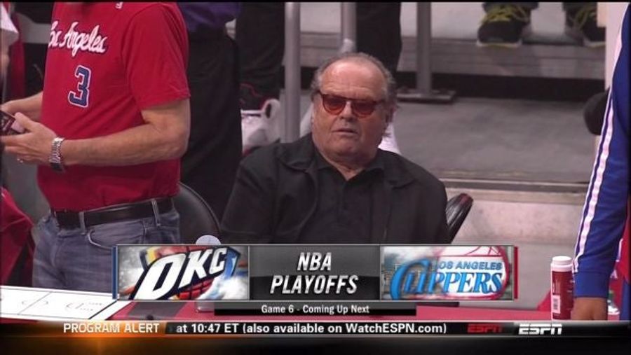 Jack Nicholson Left A Little Kid Hanging At The Clippers Game