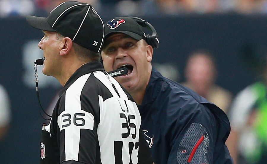 The Texans Are Steamed Over Some Questionable Officiating