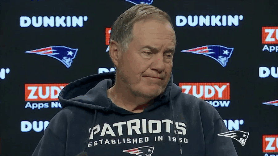 Bill Belichick Did Not Want To Talk About Antonio Brown, Okay?