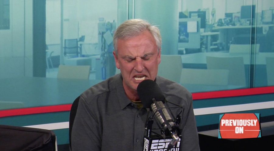 Trey Wingo Gets Far Too Loud As He Defends The Lowest-Scoring Super Bowl Ever