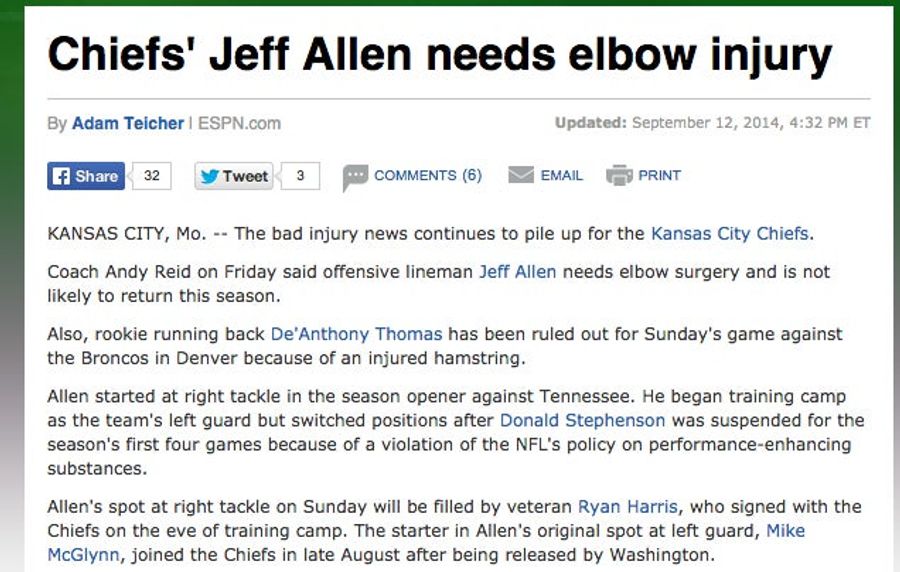 Yeah, Screw You, Jeff Allen