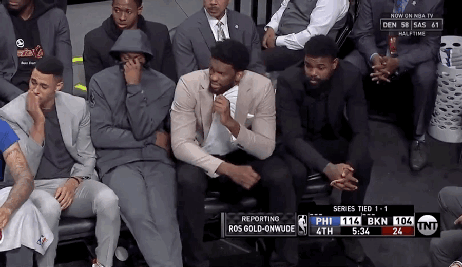 Someone Farted Near The Sixers&#39; Bench