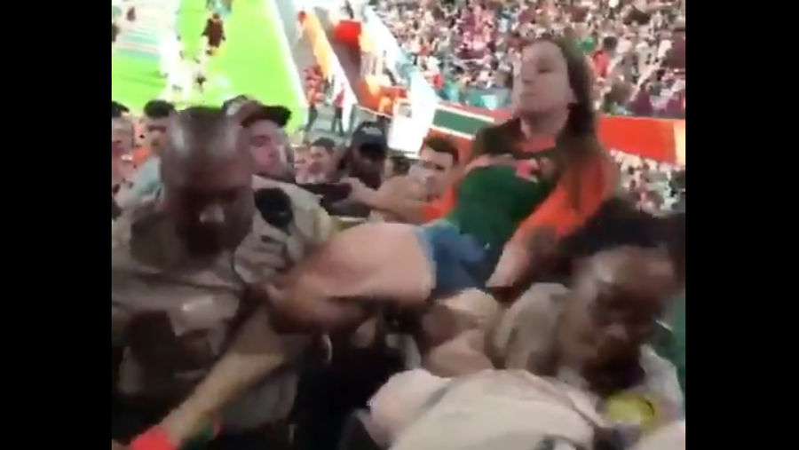Miami Fan Charged With Felony Battery After Getting Slugged By Cop