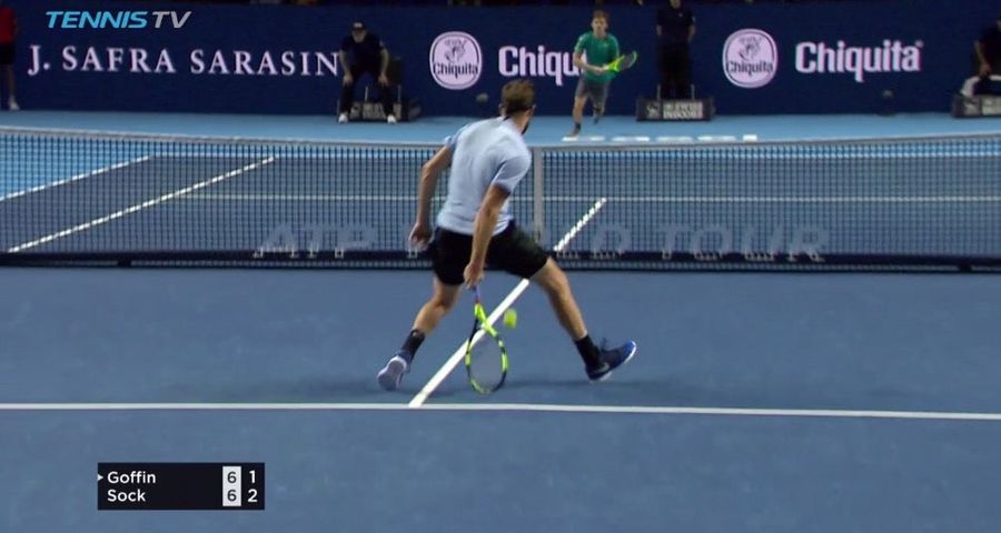 Jack Sock Goes Between The Legs Yet Again