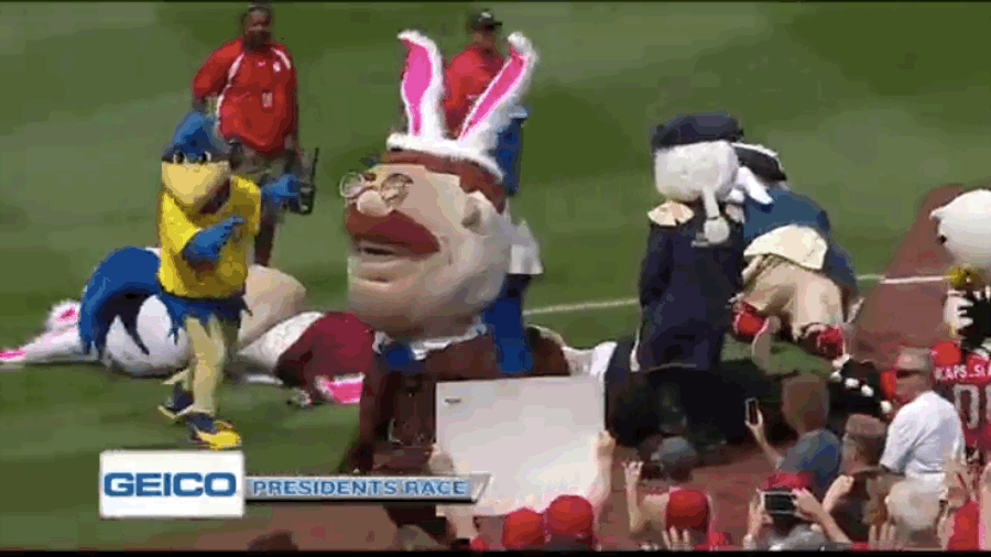Easter Bunny Absolutely Wrecks Teddy Roosevelt