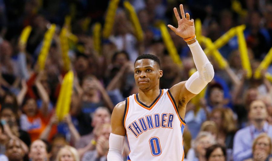 Russell Westbrook Has A Double-Double For The Season<em></em>
