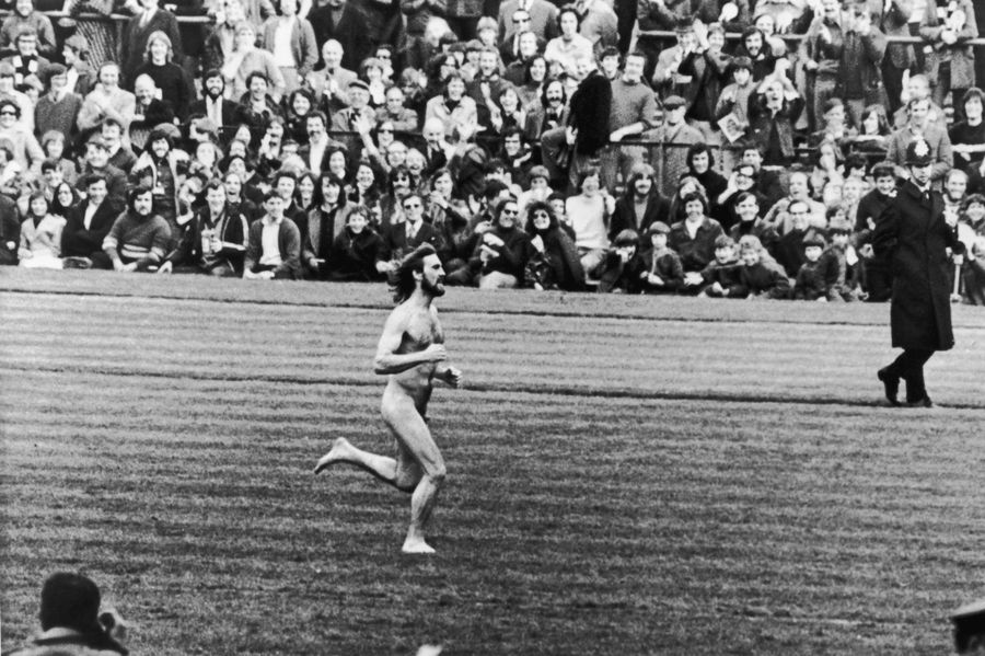 The Story Behind The Perfect Photo Of Sports' First Streaker