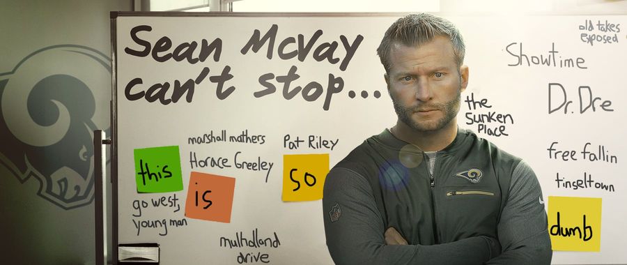 Cultural References In This NFL.com Sean McVay Profile, Ranked
