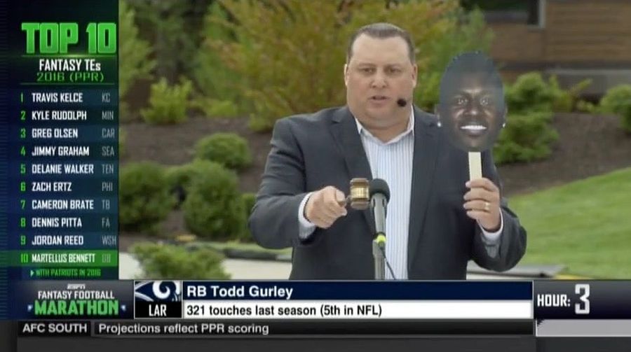 This ESPN Fantasy Football Auction Segment Is ... Yikes