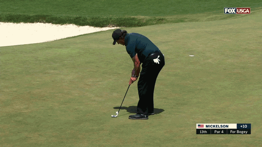 Cheatin&#39; Phil Mickelson Melting Down At The U.S. Open [UPDATE]