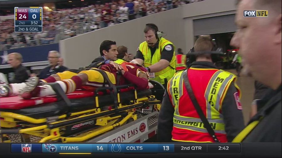 Dashaun Phillips Stretchered Off After Scary Head Injury