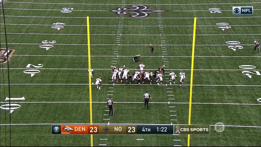 Broncos Beat Saints With Wild Defensive Two-Point Conversion