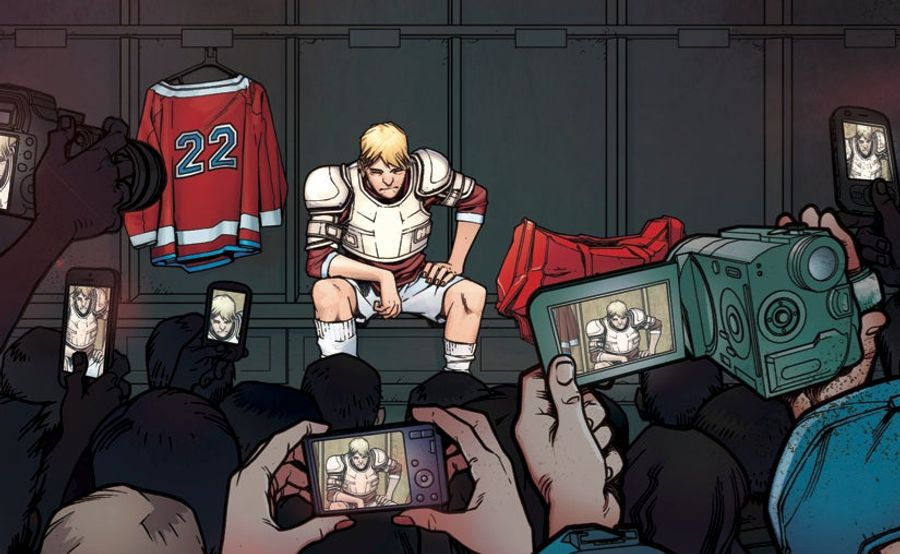 <em>The Hockey Saint</em>: A Graphic-Novel Excerpt