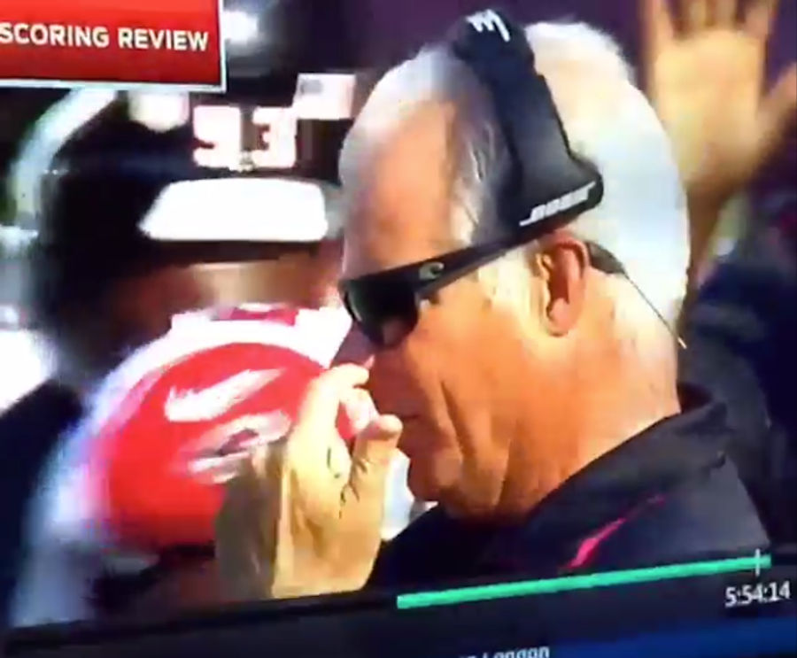 Here&#39;s Mike Smith Digging Deep In His Nose And Plucking A Fat Booger