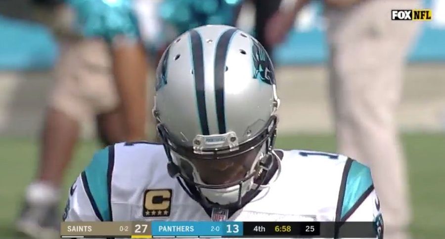 Bad Quarterback Performance Of The Week: Cam Newton's Wobbling