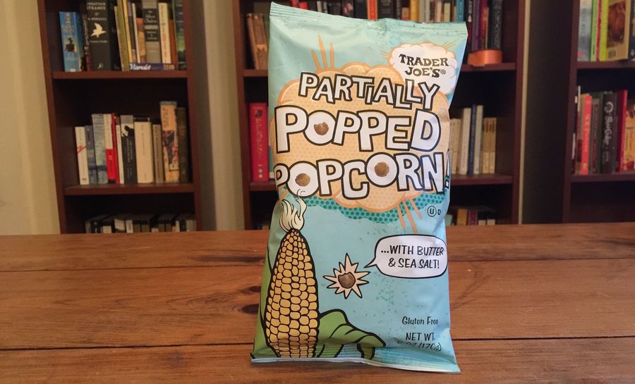 Bougie Food Review: Partially Popped Popcorn