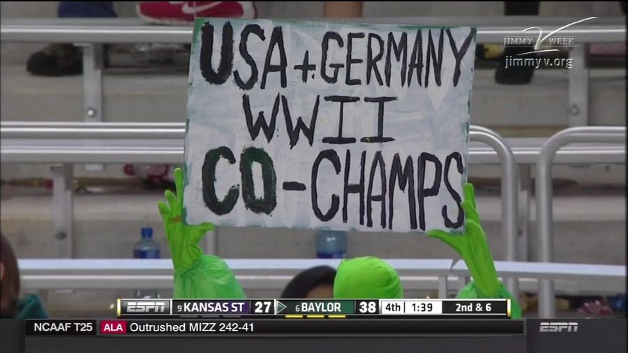This Is Why You Didn't Make The Playoff, Baylor