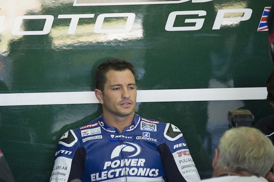Superbike Rider's Butt Is Super Busted