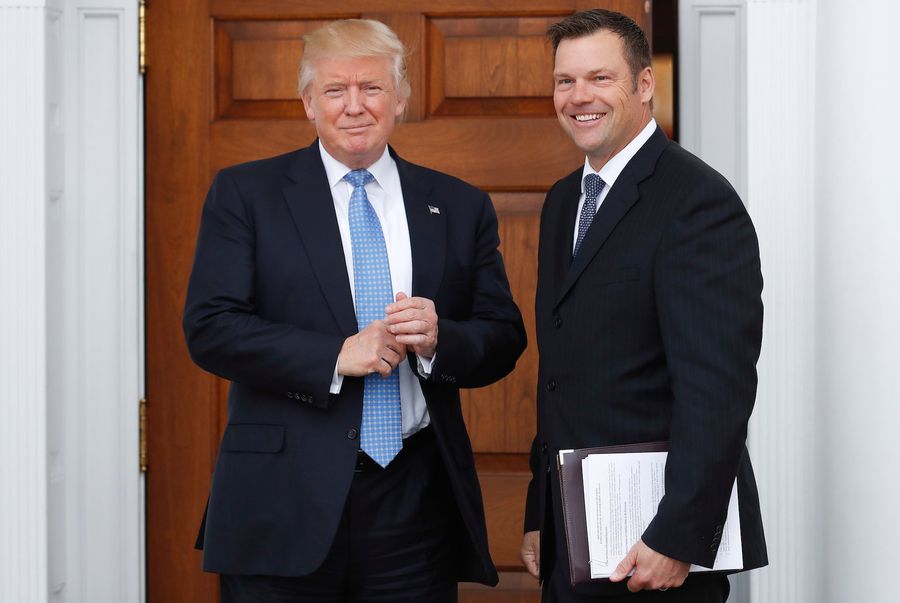 If You Want To Know What Potential Trump Cabinet Member Kris Kobach Plans To Do It&#39;s All Written On This Piece Of Paper