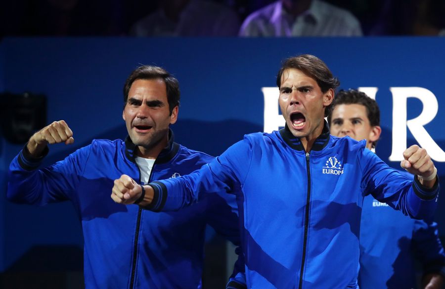 Roger Federer And Rafael Nadal Were Obscene And Hilarious As Coaches At The Laver Cup